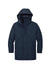 Port Authority J777 Mens 3-in-1 Wind & Water Resistant Full Zip Hooded Jacket Navy Blue Flat Front