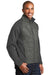 Port Authority J787 Mens Hybrid Wind & Water Resistant Full Zip Jacket Smoke Grey/Steel Grey Model 3q