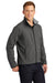 Port Authority J790/TLJ790 Mens Glacier Wind & Water Resistant Full Zip Jacket Smoke Grey/Chrome Grey Model 3q