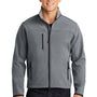 Port Authority Mens Glacier Wind & Water Resistant Full Zip Jacket - Smoke Grey/Chrome Grey