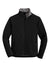 Port Authority J790/TLJ790 Mens Glacier Wind & Water Resistant Full Zip Jacket Black/Chrome Grey Flat Front