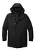 Port Authority J799 Mens Waterproof Full Zip Hooded Jacket Black Flat Front