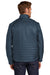 Port Authority J850 Mens Water Resistant Packable Puffy Full Zip Jacket Regatta Blue/River Navy Blue Model Back