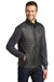 Port Authority J851 Mens Water Resistant Packable Puffy Full Zip Vest Sterling Grey/Graphite Grey Model 3q