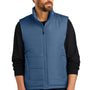 Port Authority Mens Water Resistant Full Zip Puffer Vest - Dusk Blue