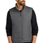 Port Authority Mens Water Resistant Full Zip Puffer Vest - Shadow Grey