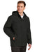 Port Authority J900 Mens Collective Waterproof Full Zip Hooded Jacket Deep Black Model 3q