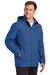 Port Authority J900 Mens Collective Waterproof Full Zip Hooded Jacket Night Sky Blue Model 3q