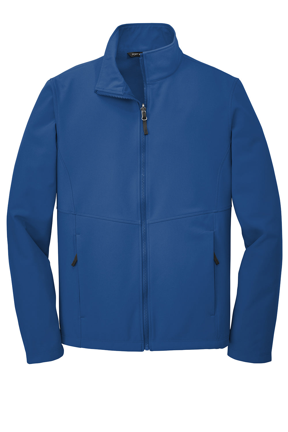 Port Authority J901 Mens Collective Wind & Water Resistant Full Zip Jacket Night Sky Blue Flat Front