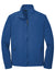 Port Authority J901 Mens Collective Wind & Water Resistant Full Zip Jacket Night Sky Blue Flat Front