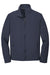 Port Authority J901 Mens Collective Wind & Water Resistant Full Zip Jacket River Navy Blue Flat Front