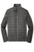 Port Authority J902 Mens Collective Wind & Water Resistant Full Zip Jacket Graphite Grey Flat Front