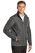 Port Authority J902 Mens Collective Wind & Water Resistant Full Zip Jacket Graphite Grey Model 3q