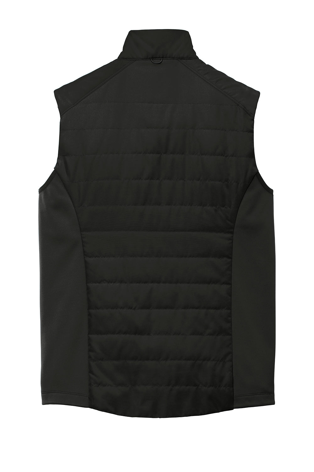 Port Authority J903 Mens Collective Wind & Water Resistant Full Zip Vest Deep Black Flat Back