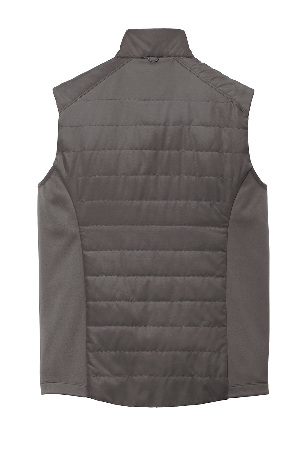 Port Authority J903 Mens Collective Wind & Water Resistant Full Zip Vest Graphite Grey Flat Back