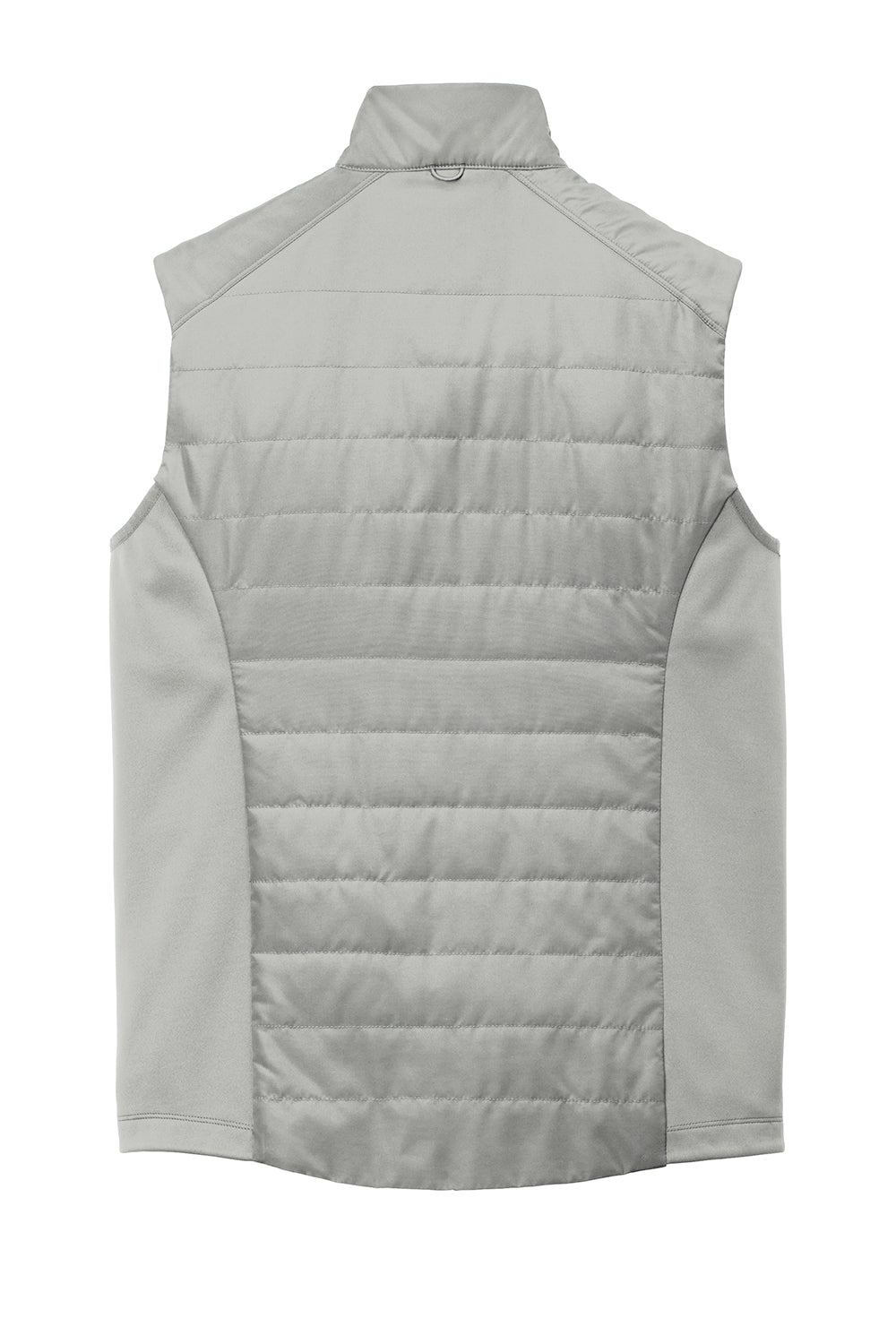 Port Authority J903 Mens Collective Wind & Water Resistant Full Zip Vest Gusty Grey Flat Back