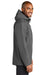 Port Authority J920 Mens Collective Tech Full Zip Outer Shell Hooded Jacket Graphite Grey Model Side