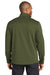 Port Authority J921 Mens Collective Tech Waterproof Full Zip Soft Shell Jacket Olive Green Model Back