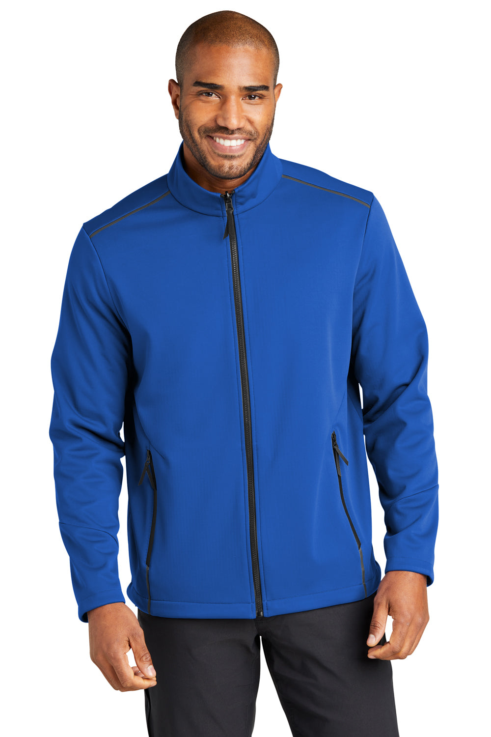 Mens royal blue fleece jacket best sale