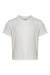 Jerzees 21B/21BR Youth Dri-Power Moisture Wicking Short Sleeve Crewneck T-Shirt White Flat Front