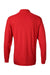 Jerzees 437ML/437MLR Mens SpotShield Stain Resistant Long Sleeve Polo Shirt True Red Flat Back