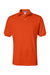 Jerzees 437M/437/437MSR Mens SpotShield Stain Resistant Short Sleeve Polo Shirt Burnt Orange Flat Front