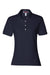 Jerzees 437W/437WR Womens SpotShield Stain Resistant Short Sleeve Polo Shirt Navy Blue Flat Front