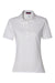 Jerzees 437W/437WR Womens SpotShield Stain Resistant Short Sleeve Polo Shirt White Flat Front