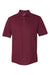 Jerzees 443MR/443M Mens Short Sleeve Polo Shirt Maroon Flat Front