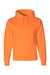 Jerzees 4997M/4997/4997MR Mens Super Sweats NuBlend Pill Resistant Fleece Hooded Sweatshirt Hoodie w/ Pouch Pocket Safety Orange Flat Front