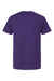 Jerzees 560MR/560M Mens Premium Blend Moisture Wicking Short Sleeve Crewneck T-Shirt Deep Purple Flat Back