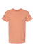 Jerzees 560MR/560M Mens Premium Blend Moisture Wicking Short Sleeve Crewneck T-Shirt Peach Flat Front