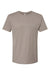 Jerzees 560MR/560M Mens Premium Blend Moisture Wicking Short Sleeve Crewneck T-Shirt Heather Taupe Flat Front