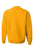 Jerzees 562M/562/562MR Mens NuBlend Fleece Crewneck Sweatshirt Gold Flat Back