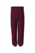 Jerzees 973B Youth NuBlend Fleece Pill Resistant Sweatpants Maroon Flat Front