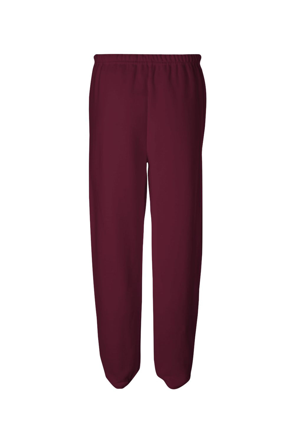 Jerzees 973M/973/973MR Mens NuBlend Pill Resistant Fleece Sweatpants Maroon Flat Back