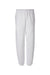 Jerzees 973M/973/973MR Mens NuBlend Pill Resistant Fleece Sweatpants White Flat Front