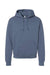 Jerzees 996M/996/996MR Mens NuBlend Pill Resistant Fleece Hooded Sweatshirt Hoodie w/ Pouch Pocket Denim Blue Flat Front