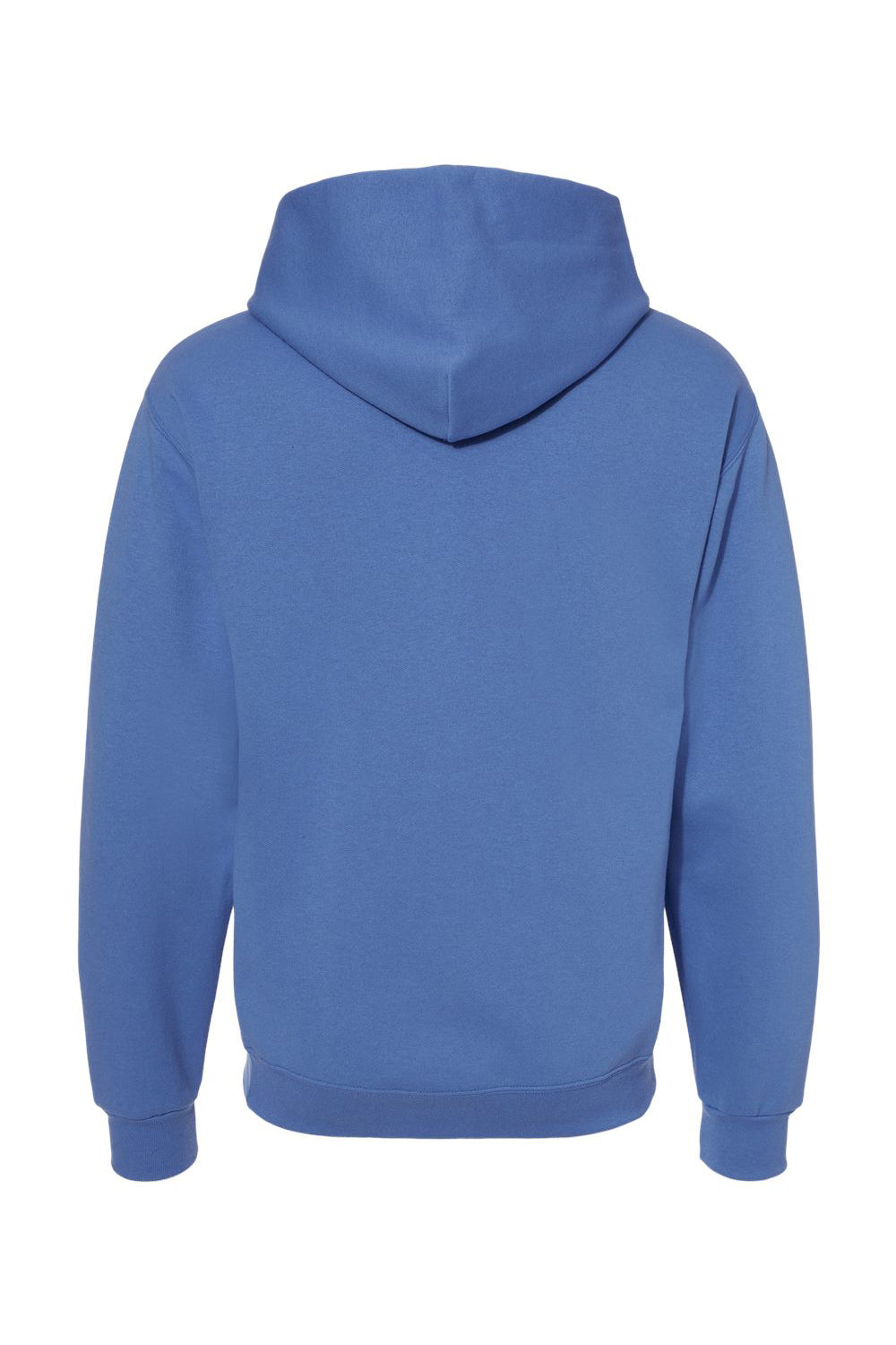 Jerzees 996M/996/996MR Mens NuBlend Pill Resistant Fleece Hooded Sweatshirt Hoodie w/ Pouch Pocket Periwinkle Blue Flat Back