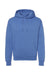 Jerzees 996M/996/996MR Mens NuBlend Pill Resistant Fleece Hooded Sweatshirt Hoodie w/ Pouch Pocket Periwinkle Blue Flat Front