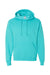 Jerzees 996M/996/996MR Mens NuBlend Pill Resistant Fleece Hooded Sweatshirt Hoodie w/ Pouch Pocket Scuba Blue Flat Front