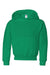 Jerzees 996Y/996YR Youth NuBlend Pill Resistant Fleece Hooded Sweatshirt Hoodie w/ Pouch Pocket Kelly Green Flat Front