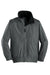 Port Authority JP54/TLJP54 Mens Competitor Wind & Water Resistant Full Zip Jacket Deep Smoke Grey Flat Front