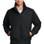 Port Authority Mens Competitor Wind & Water Resistant Full Zip Jacket - True Black