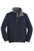 Port Authority JP54/TLJP54 Mens Competitor Wind & Water Resistant Full Zip Jacket True Navy Blue Flat Front