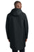 Sport-Tek JST55 Mens Waterproof Insulated Sideline Full Zip Hooded Parka Black Model Back