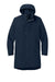 Sport-Tek JST55 Mens Waterproof Insulated Sideline Full Zip Hooded Parka True Navy Blue Flat Front