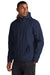 Sport-Tek JST56 Mens Waterproof Insulated Full Zip Hooded Jacket True Navy Blue Model 3q