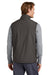 Sport-Tek JST57 Mens Water Resistant Insulated Full Zip Vest Graphite Grey Model Back