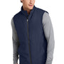 Sport-Tek Mens Water Resistant Insulated Full Zip Vest - True Navy Blue